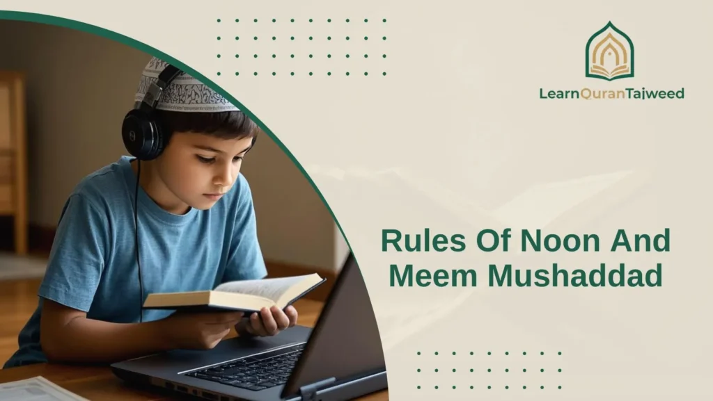 Rules Of Noon And Meem Mushaddad