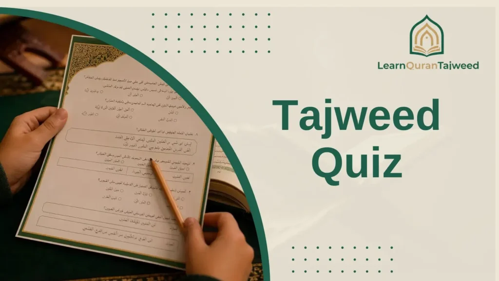 Tajweed Quiz