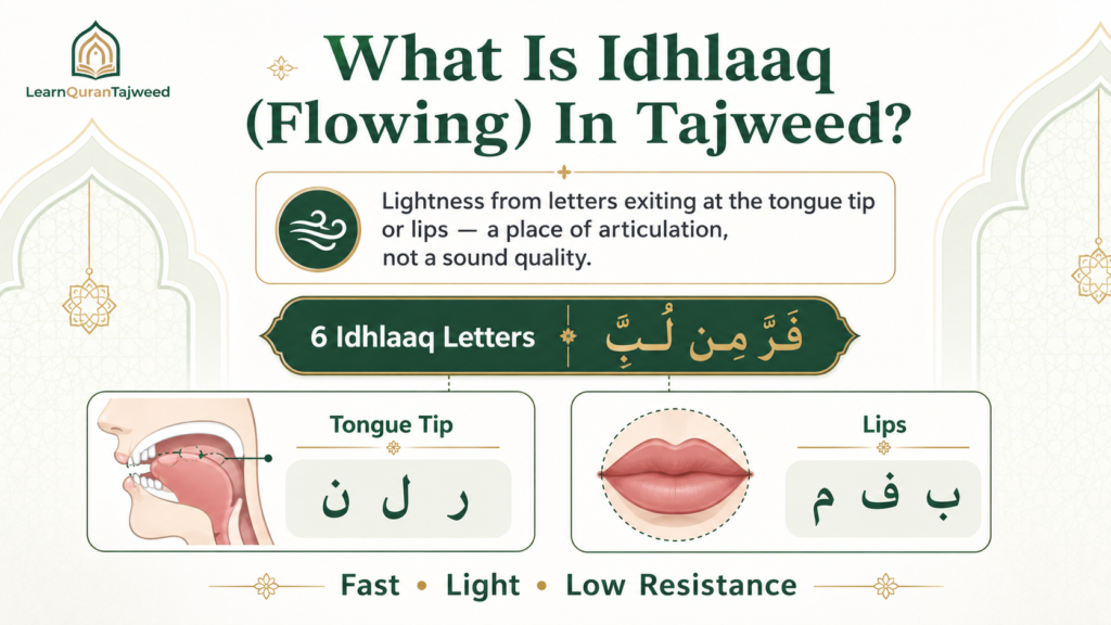 Idhlaaq Vs Ismat In Tajweed