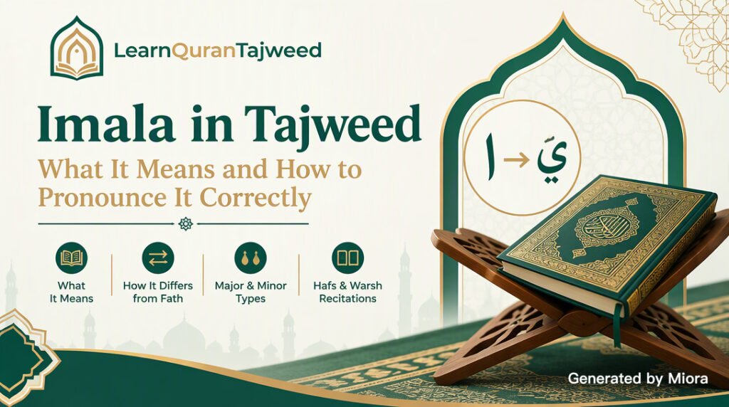 Imala In Tajweed – What It Means And How To Pronounce It Correctly