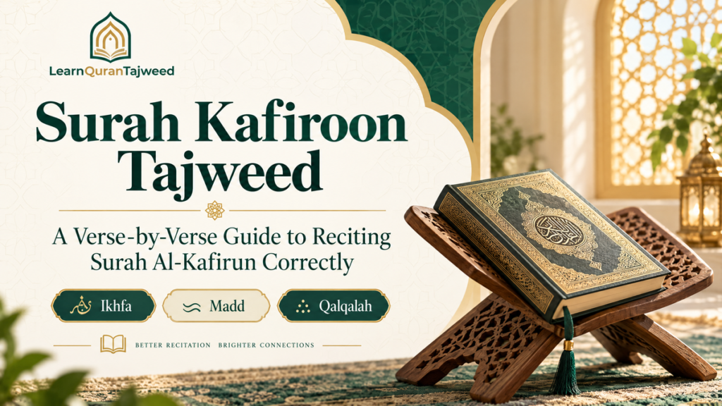 Surah Kafiroon Tajweed – A Guide To Reciting Surah Al-Kafirun Correctly