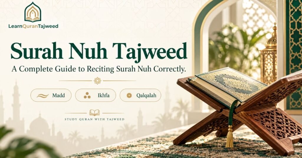 Surah Nuh Tajweed – A Complete Guide To Reciting Surah Nuh Correctly