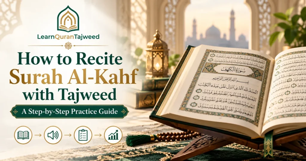 How To Recite Surah Kahf Tajweed Quran? – A Step-by-Step Practice Guide